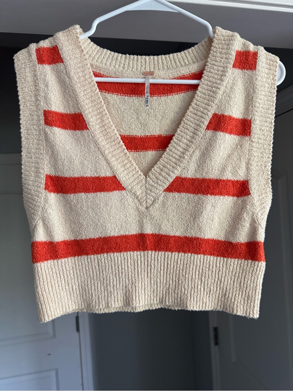 Free People Santa Monica Cropped Vest XS